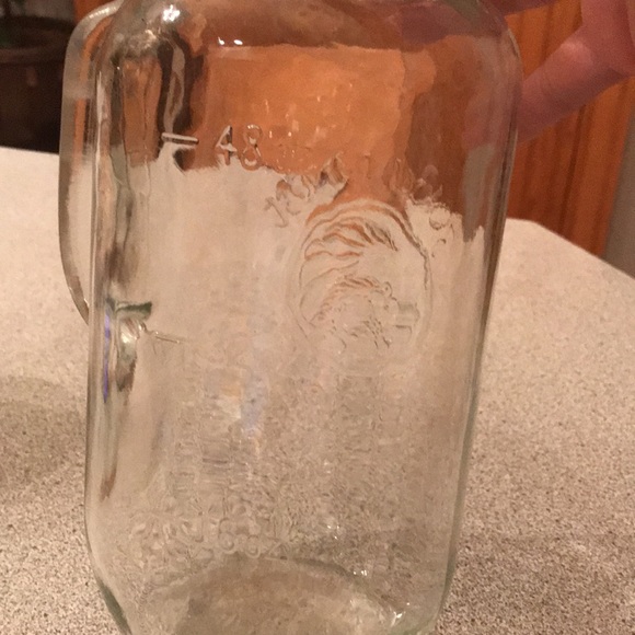 Vintage Golden harvest pitcher clear 48oz - Picture 6 of 7